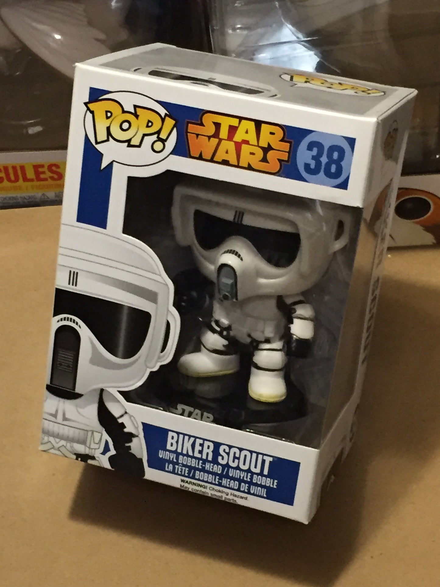 Star Wars Blue biker scout 38 Funko Pop! Vinyl figure