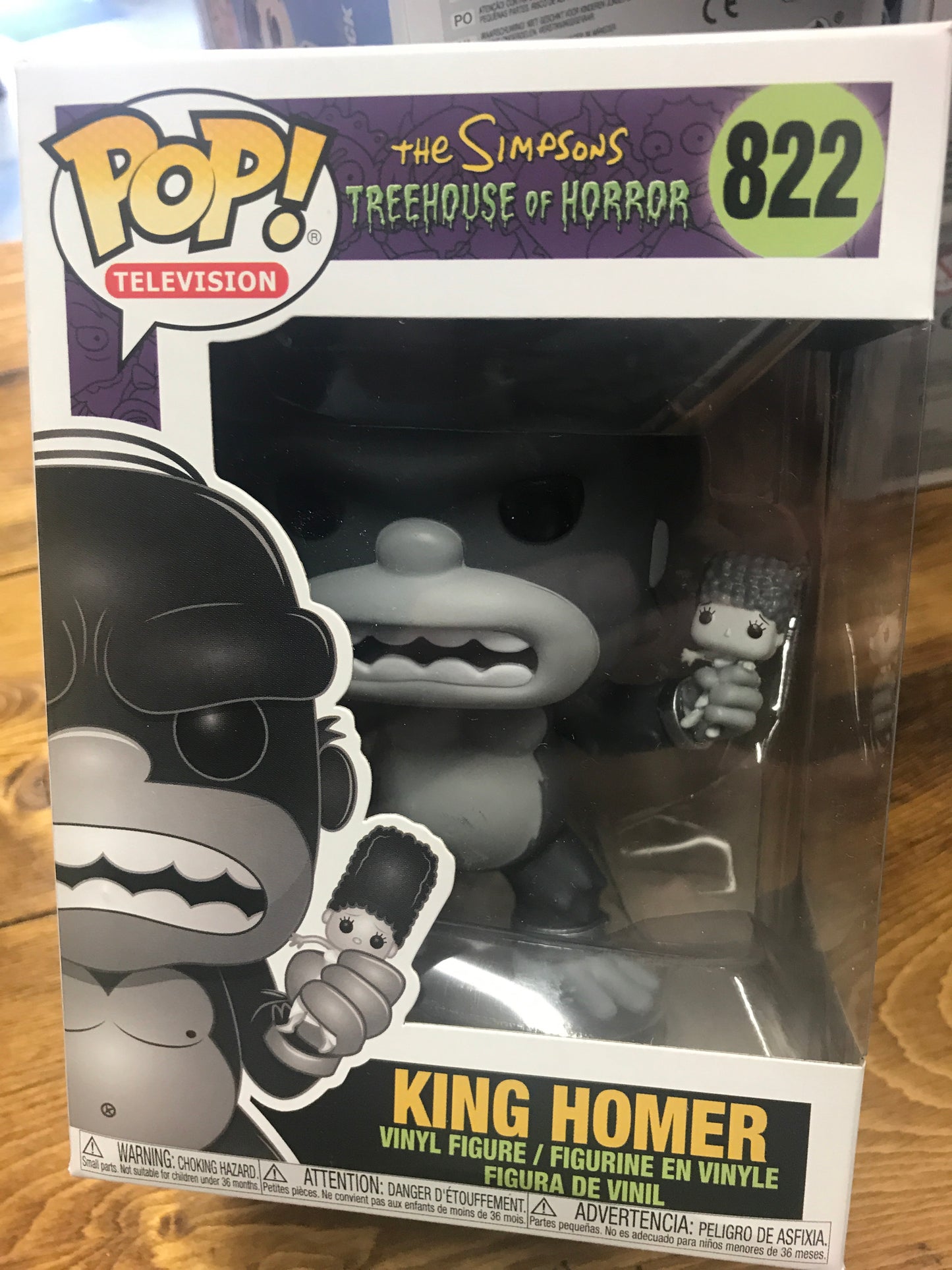 Simpson treehouse of terror King Homer Funko Pop! Vinyl figure new