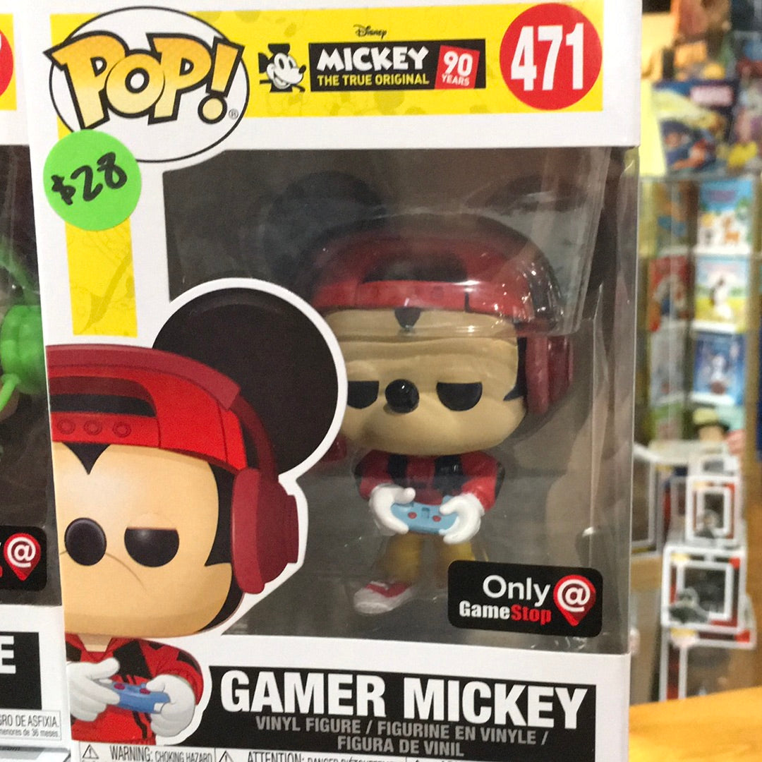 Disney Gamer Mickey Mouse 471 Exclusive Funko Pop! Vinyl figure