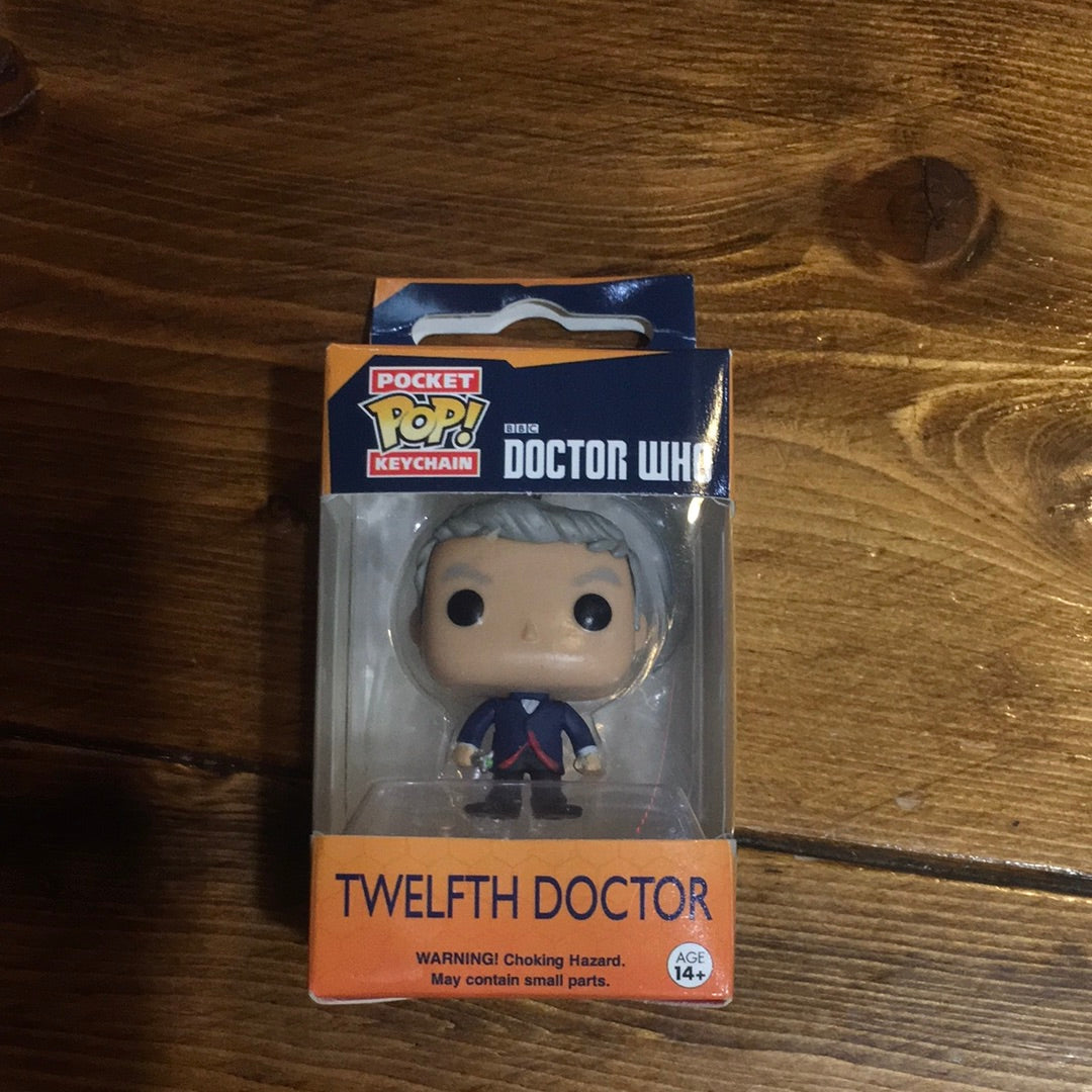 Doctor Who - Twelfth Doctor Funko Pop! Vinyl pocket Keychain