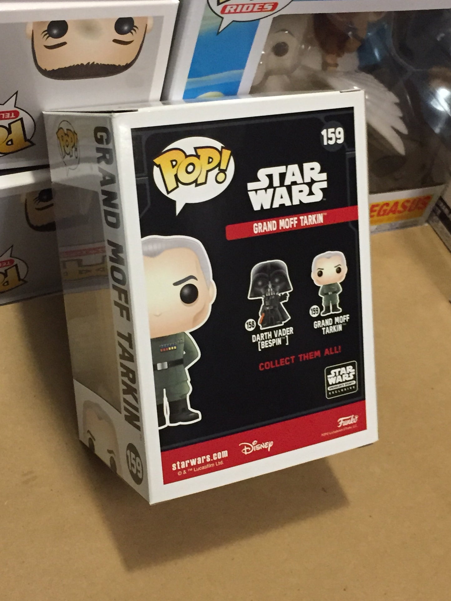 Star Wars Smugglers Bounty Grand Moff Tarkin Funko pop! vinyl figure