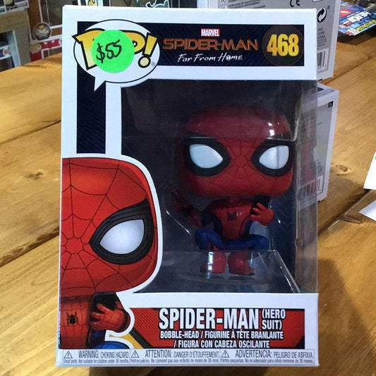 Spider-Man Far From Home #468 (Hero Suit) Funko Pop! Vinyl Figure