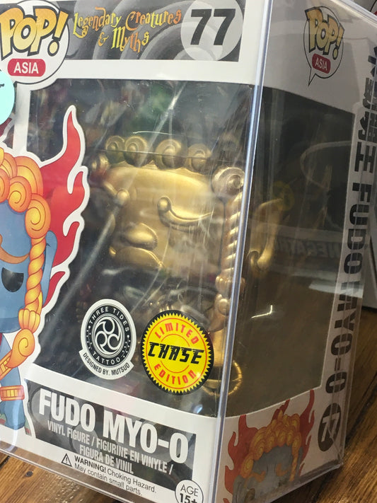 Asia Myths Fudo Myo-o gold chase Funko Pop! Vinyl Figure anime