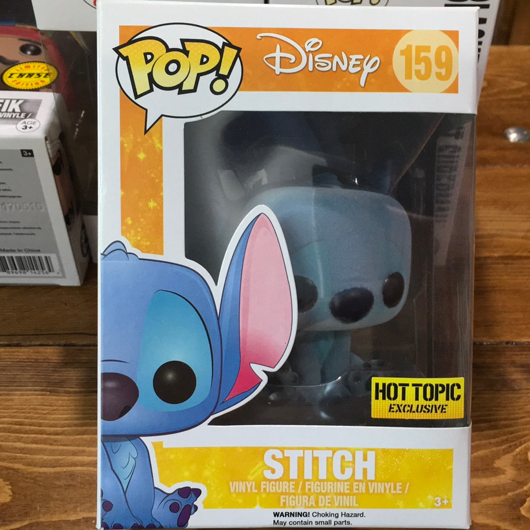 Disney stitch flocked exclusive Funko Pop! Vinyl figure