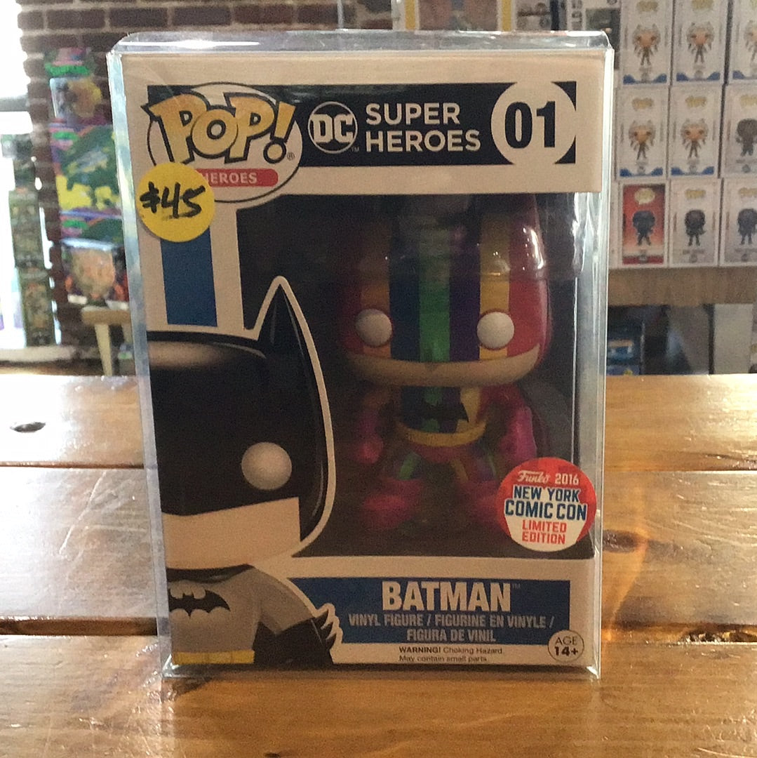 DC Super Heroes- Batman #01 - 2016 NYCC Exclusive Funko Pop! Vinyl Figure