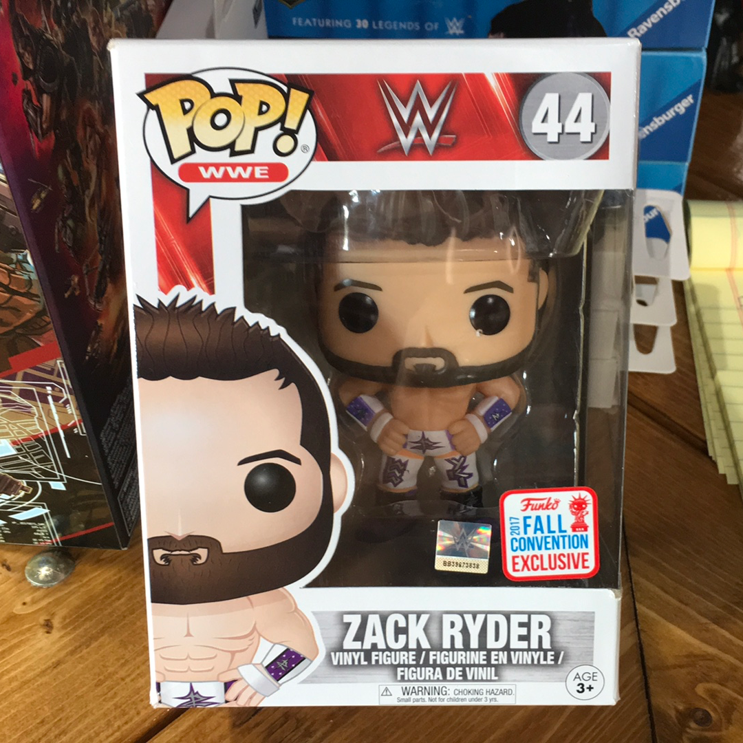 WWE Zack Ryder exclusive Funko Pop! Vinyl Figure sports