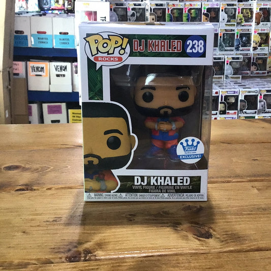 DJ Khaled #238 Exclusive Funko Pop! Vinyl figure Rocks