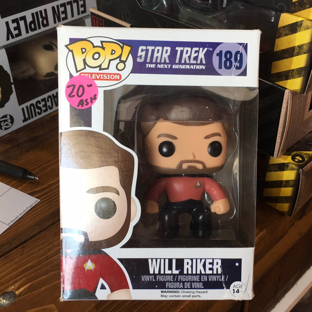 Star Trek: TNG - Commander Riker #189 - Funko Pop! Vinyl Figure (Television)