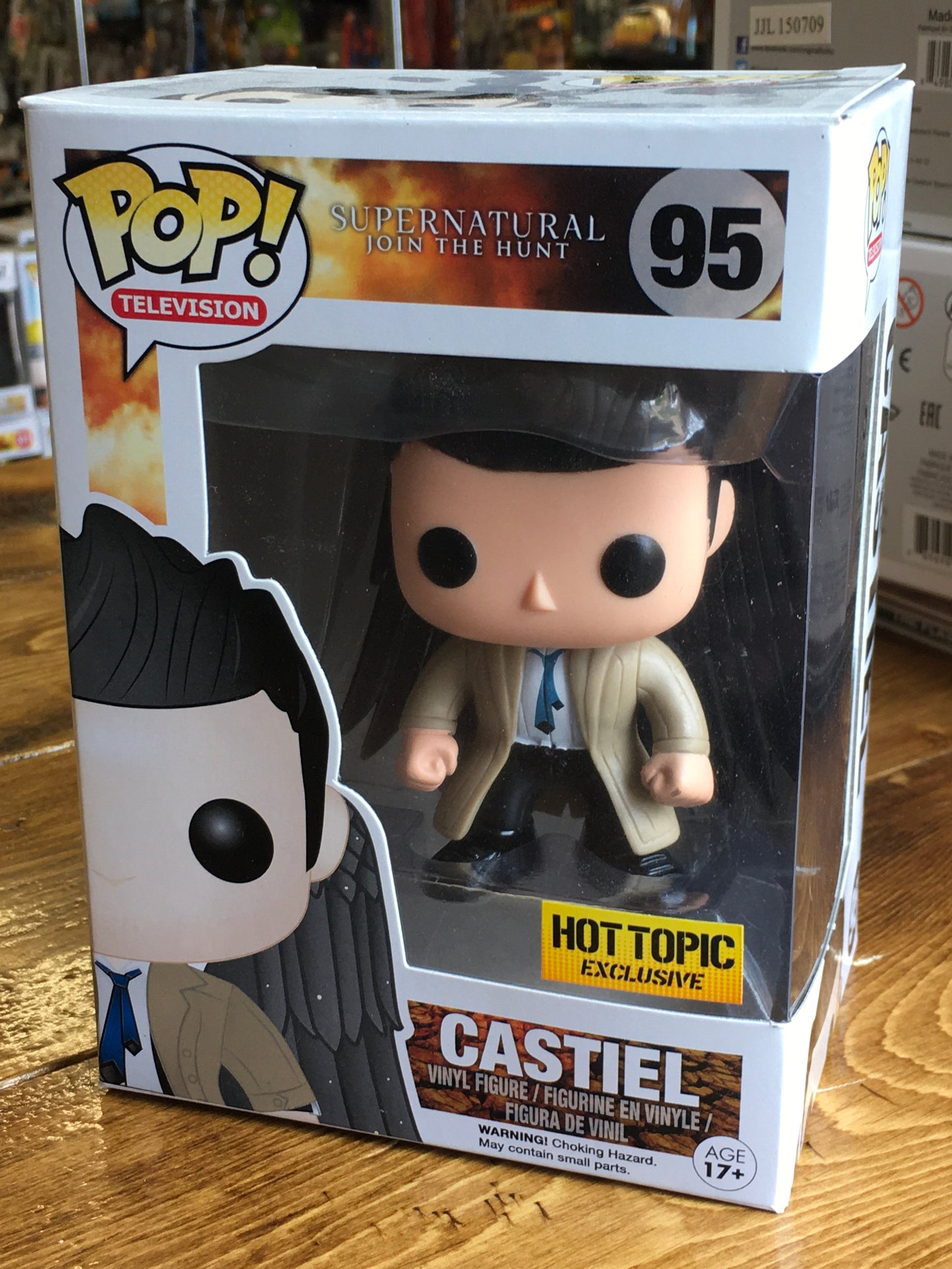 Supernatural Castiel with wings Exclusive Funko Pop! Vinyl figure STORE