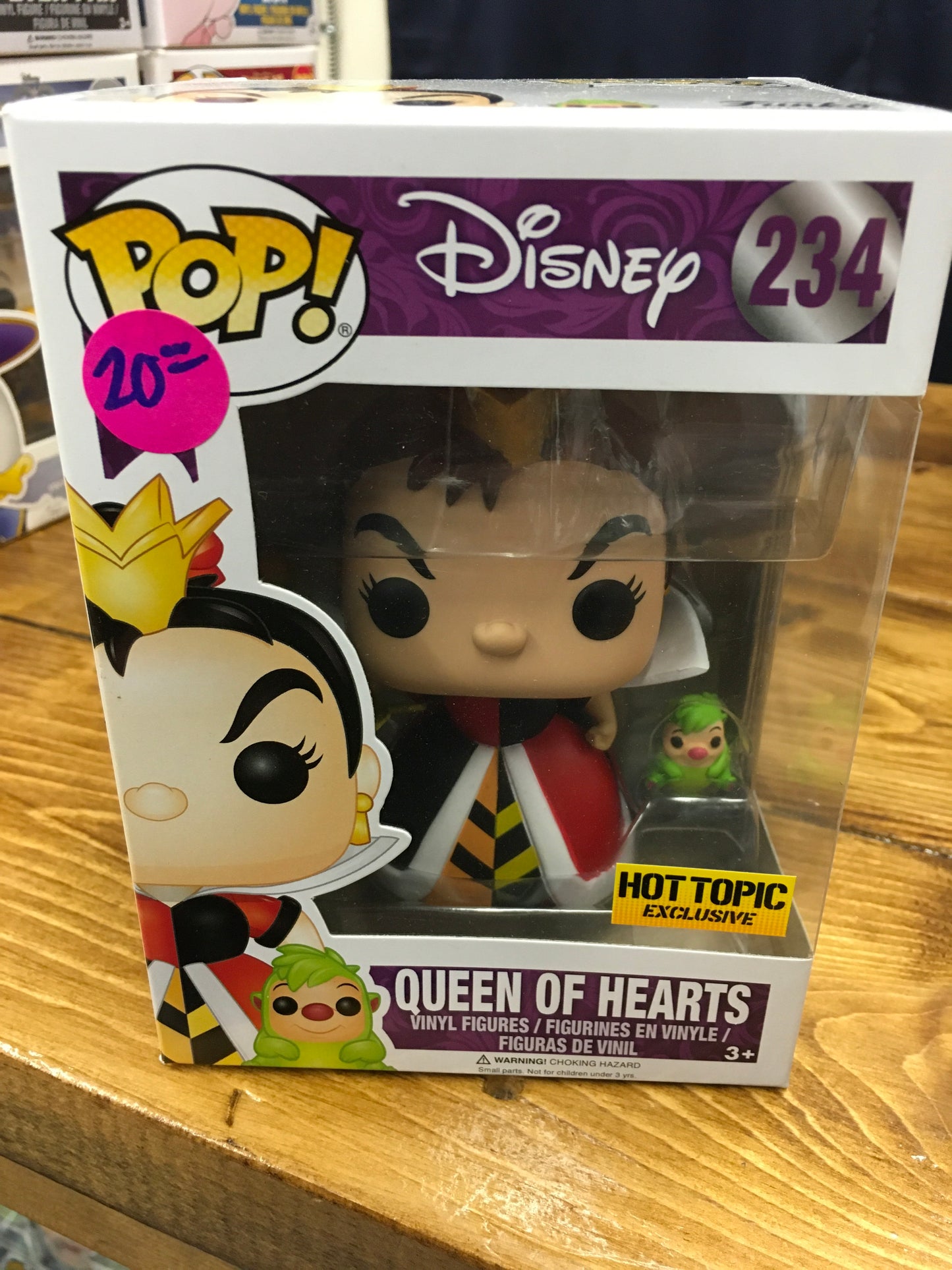 Disney - Queen of Hearts #234 - Exclusive Funko Pop Vinyl Figure