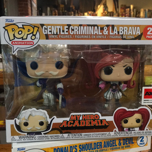 My Hero Academia gentle criminal la brava 2 pack anime Funko Pop! Vinyl figure
