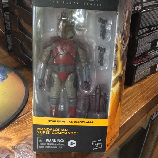 Star Wars Mandalorian super commando Black Series hasbro action figure