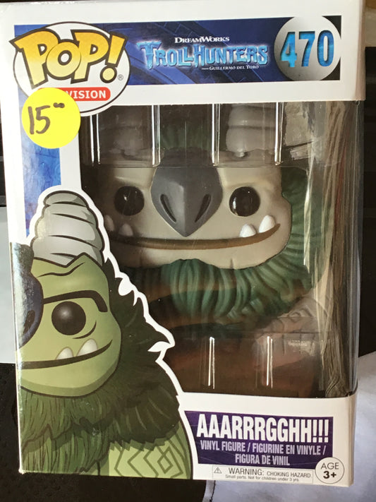 Trollhunters Aaarrrgghh 470 Funko Pop! Vinyl figure cartoon