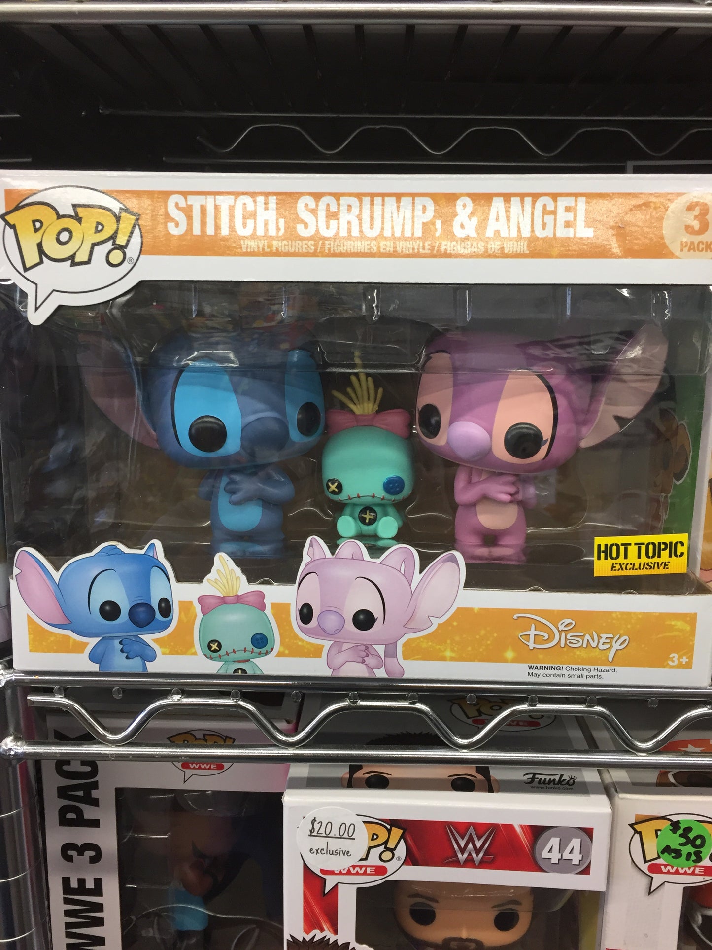Disney Stitch scrump angel 3 pack Funko Pop! Vinyl Figure