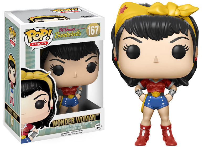 DC Bombshells Wonder Woman Funko Pop! vinyl figure comics