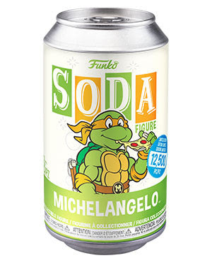 Vinyl Soda TMNT Michelangelo sealed Mystery Funko figure