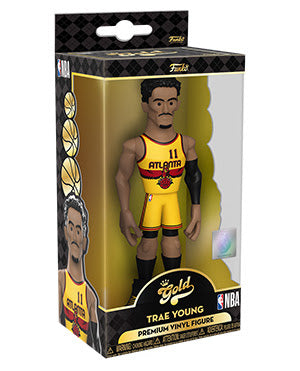 Funko Gold 5" Atlanta Hawks Trae Young NBA Vinyl Figure