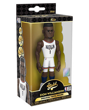 NBA Pelicans - Zion Williamson 5" Funko Gold Vinyl Figure (sports)