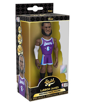 Funko Gold 5" LeBron James City Uniform NBA Vinyl Figure