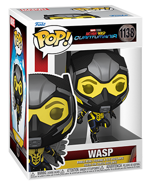 Marvel - Ant-Man and the Wasp: Quantumania- Wasp #1138 - Funko Pop! Vinyl Figure