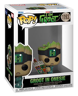 Marvel IAG - Groot in Onesie (with Book) #1193 - Funko Pop! Vinyl Figure