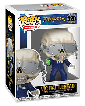Megadeth - Vic Rattlehead #320 - Funko Pop! Vinyl Figure (Rocks)