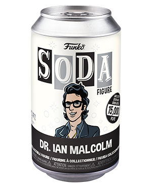 Jurassic Park - Ian Malcolm - Funko Mystery Soda Figure (Movies)