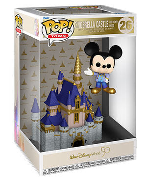 Disney WDW 50th - Cinderella Castle & Mickey #26 - Funko Pop! Town