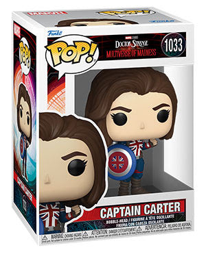 Multiverse of Madness Marvel Captain Carter Funko Pop! Vinyl figure