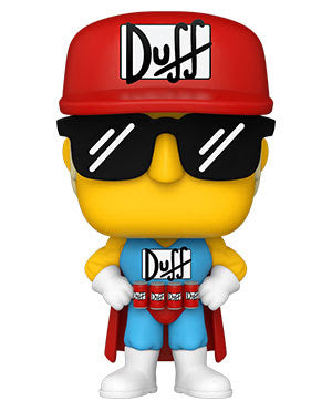 Simpsons Duffman Funko Pop! Vinyl figure cartoon