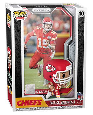 NFL Trading Cards: Patrick Mahomes #10 - Funko Pop! Vinyl Figure
