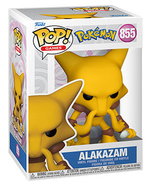 Pokemon S9 - Alakazam #855 - Funko Pop! Vinyl Figure (video games)