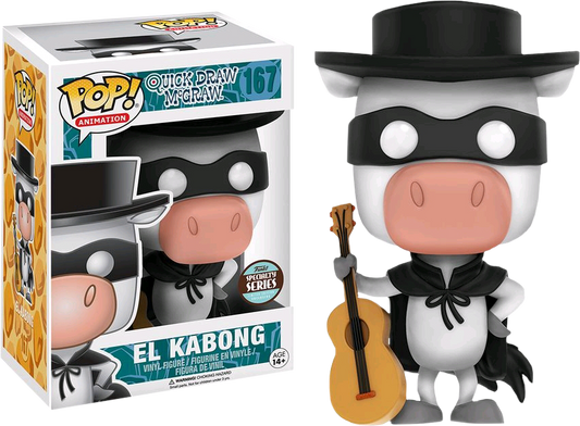 Specialty Series El Kabong exclusive Hanna Barbara Funko Pop! vinyl figure cartoon